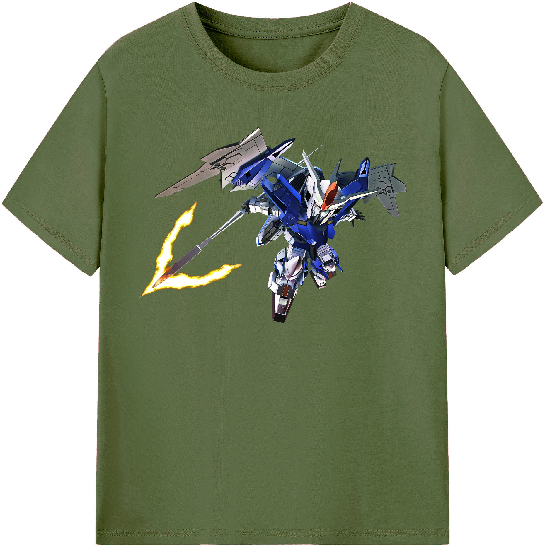 （画像用） 機動戦士ガンダム Mobile Suit Gundam 綿100％半袖Tシャツ（フロントプリント）